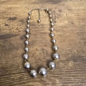 marvella goldtone Beaded Necklace